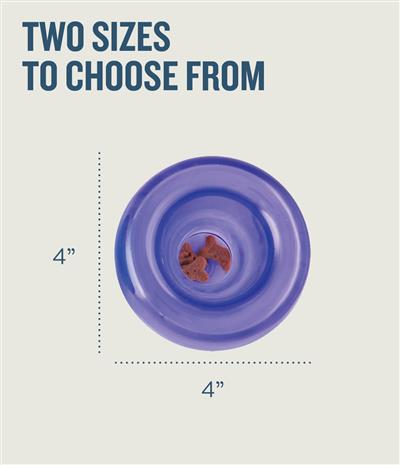 Planet Dog Orbee-Tuff Lil Snoop Interactive Treat-Dispensing Dog Toy - Purple