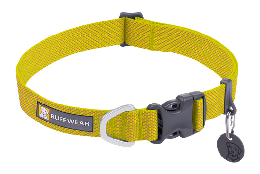 Hi & Light™ Lightweight Dog Collar - Lichen Green