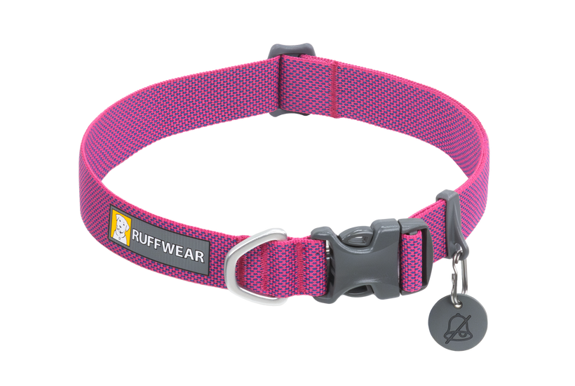 Hi & Light™ Lightweight Dog Collar - Alpenglow Pink