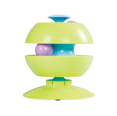 Catstages Twist-A-Ball Track Cat Toy Green