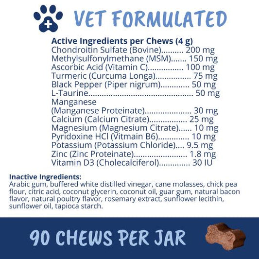 Under the Weather Disc & Spine Soft Chews - 60 ct
