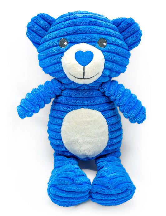 ThoozyPet Tuff & Cuddly Bear Plush Dog Toy 12.5″