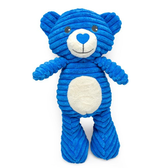 ThoozyPet Tuff & Cuddly Bear Plush Dog Toy 12.5″