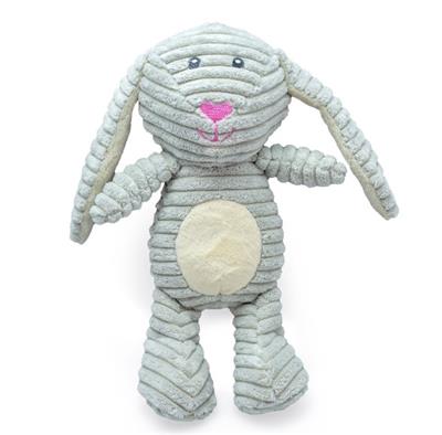 Tuff & Cuddly Bunny Plush Dog Toy 12.5"