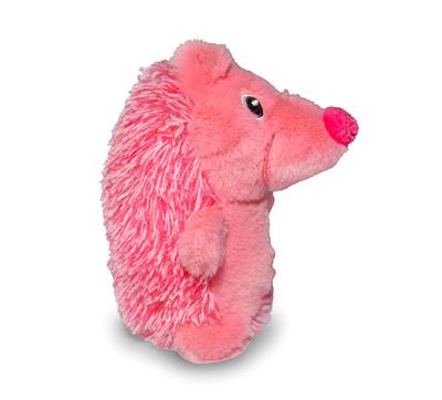 Hedgehog Plush Dog Toy Pink 5"