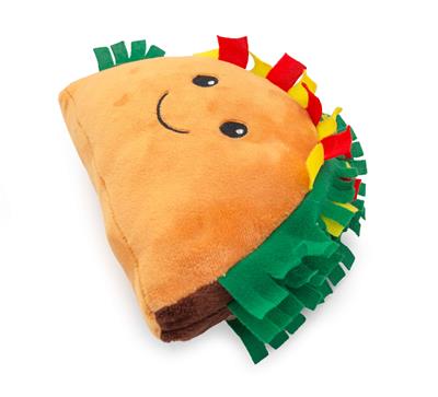 Taco Dog Toy 8”