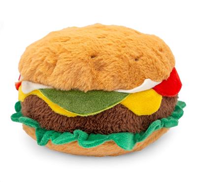 Cheeseburger Dog Toy 5"