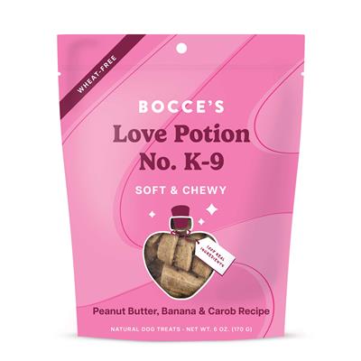 Bocce's Bakery Love Potion No. K-9 - Soft & Chewy Dog Treats - 6oz