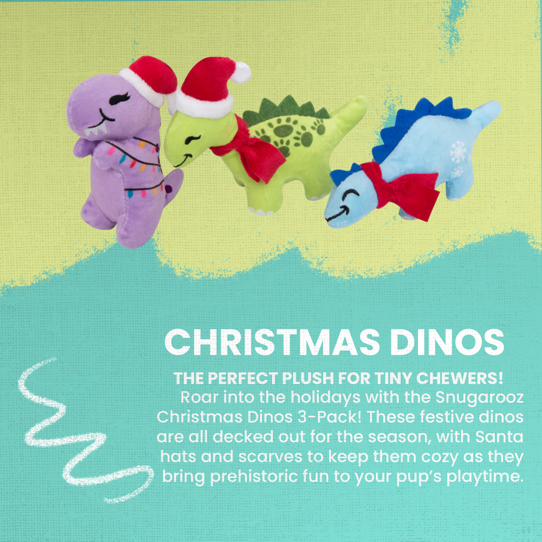 Christmas Dinos 3 Pack