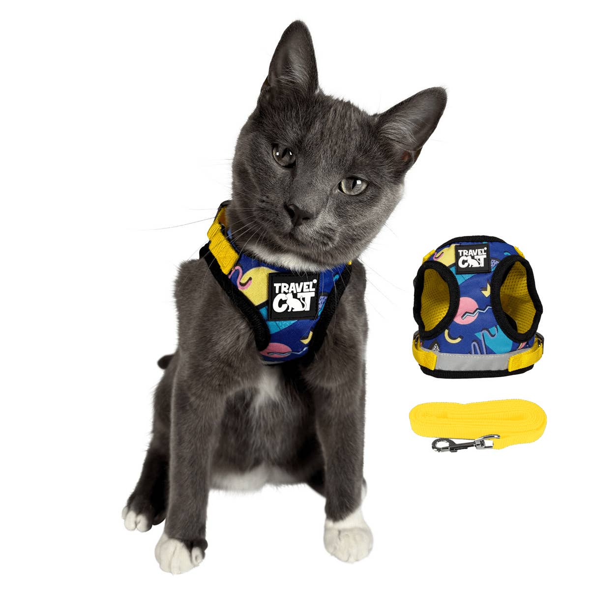"The '90s Cat" Limited Edition Cat Harness & Leash Set