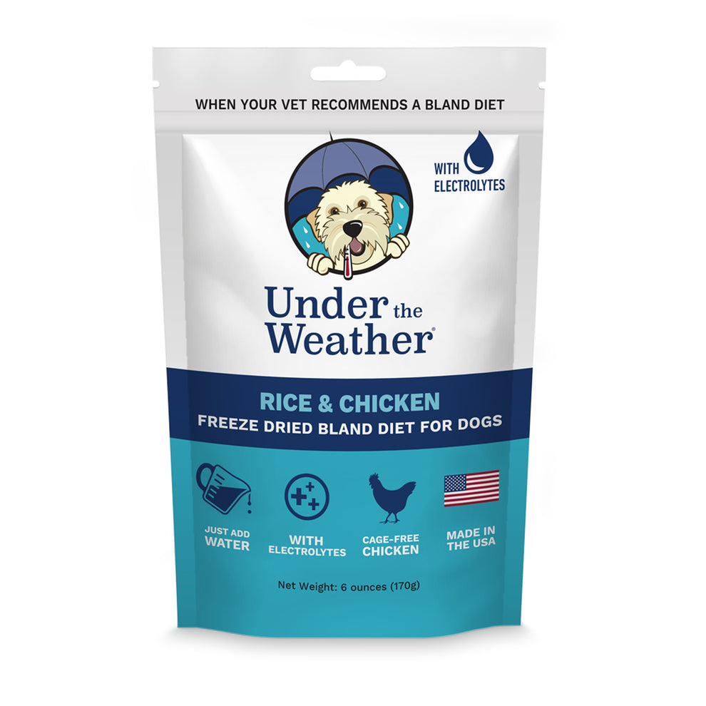 Under The Weather Chicken & Rice Bland Diet For Dogs