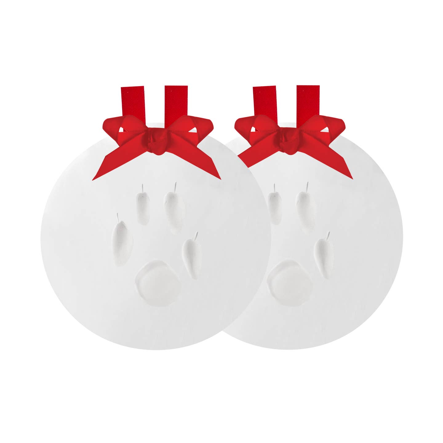 Holiday Pawprints Christmas Ornament Kit - 2 Pack
