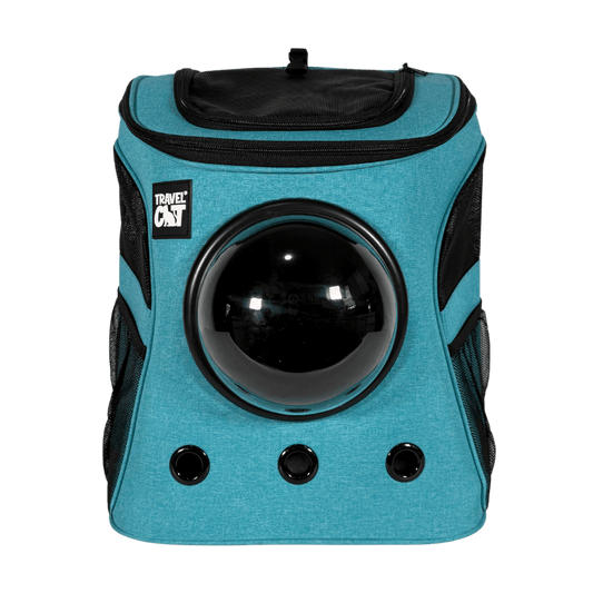 "The Fat Cat" Backpack for Larger Cats - Aqua