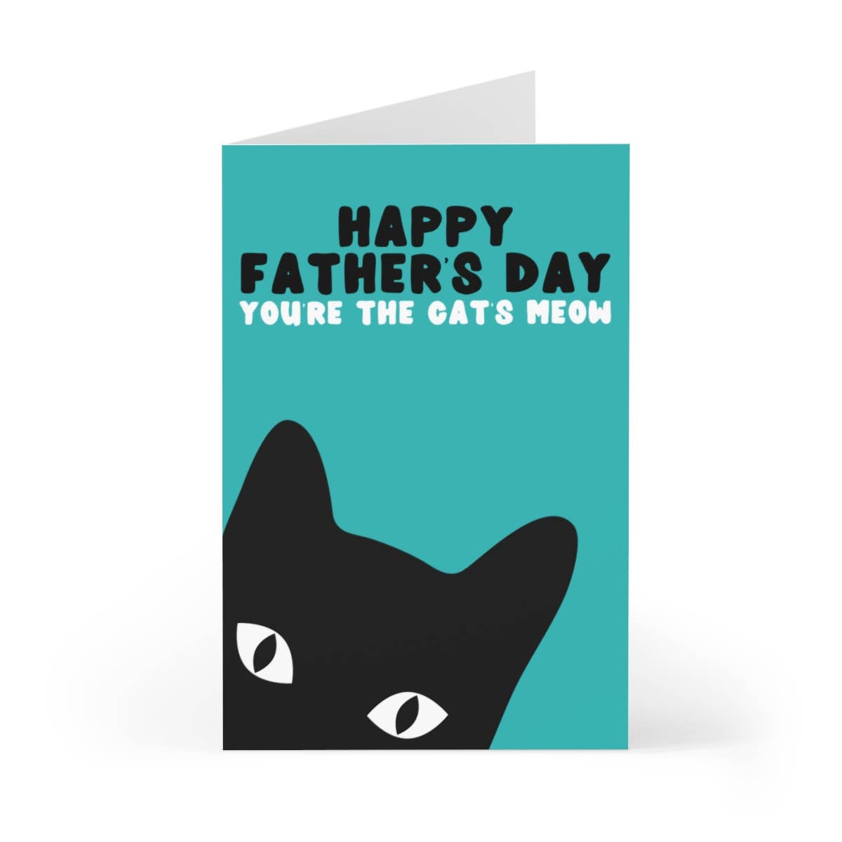 You're the Cat's Meow Father's Day Card