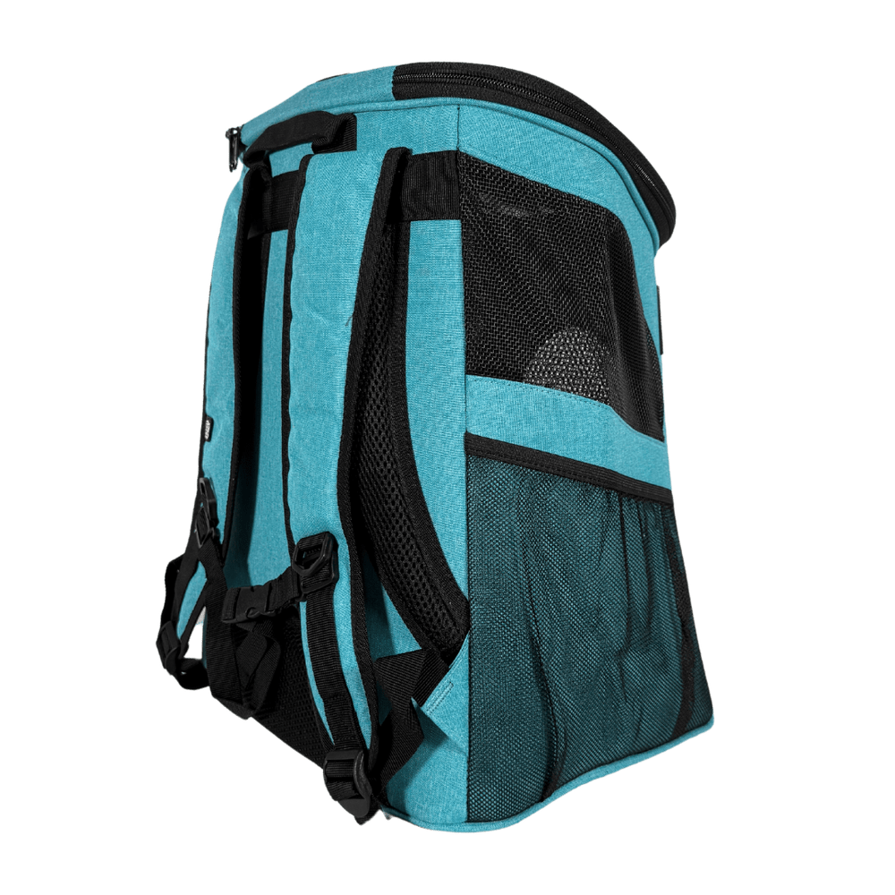 "The Fat Cat" Backpack for Larger Cats - Aqua