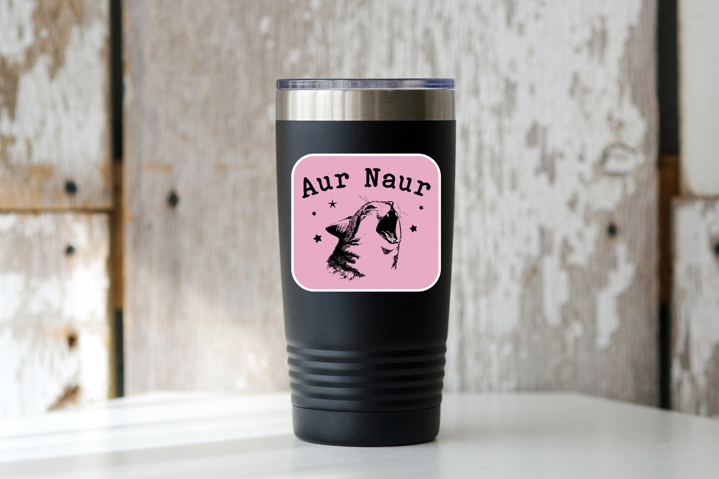 Aur Naur Sticker