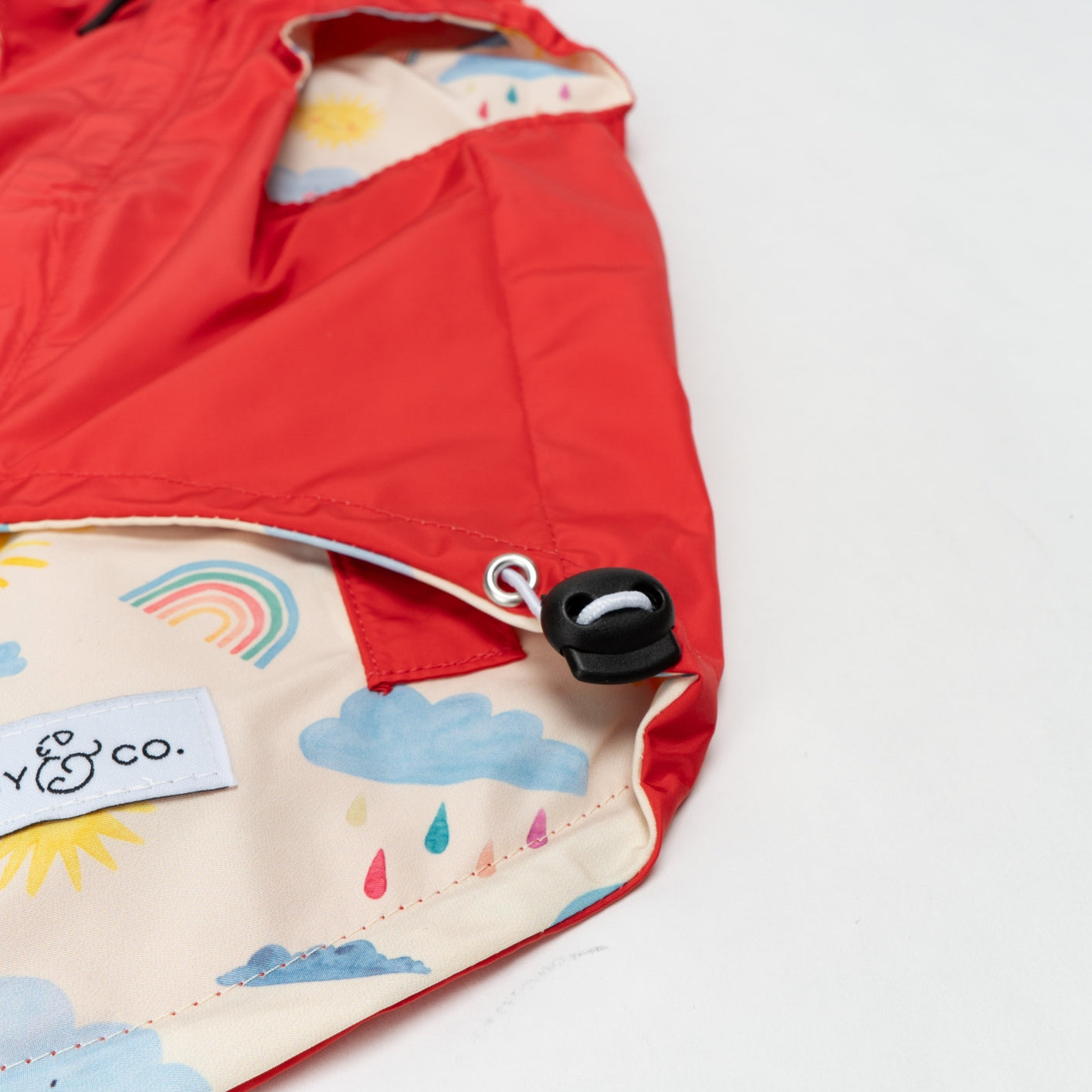 The Rain or Shine Reversible Dog Raincoat