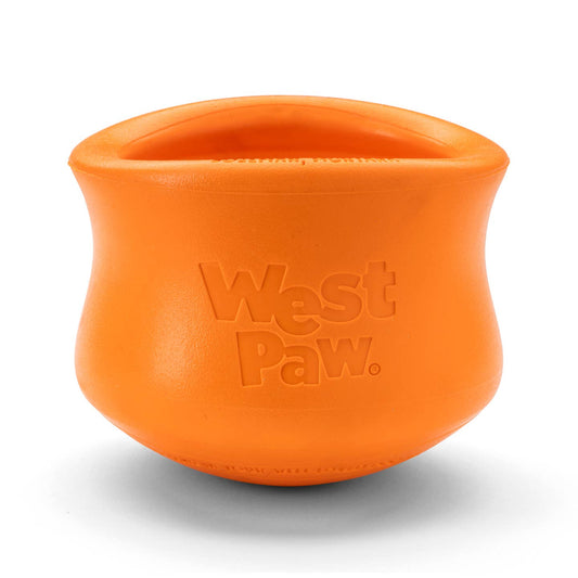Toppl® Puzzle Treat-Dispensing Slow Feeder Dog Toy - X-Large - Tangerine