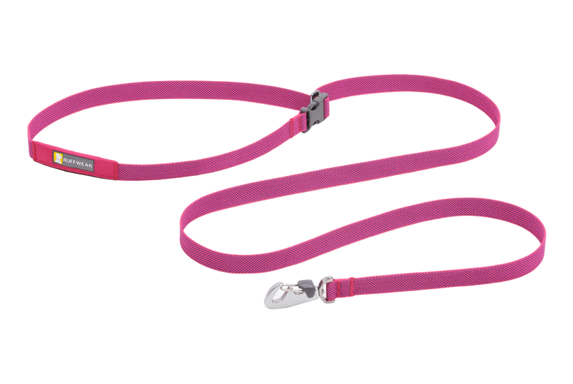 Alpenglow Pink Flagline Dog Leash