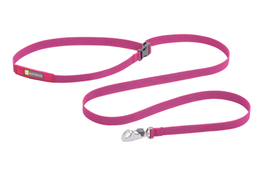 Alpenglow Pink Flagline Dog Leash