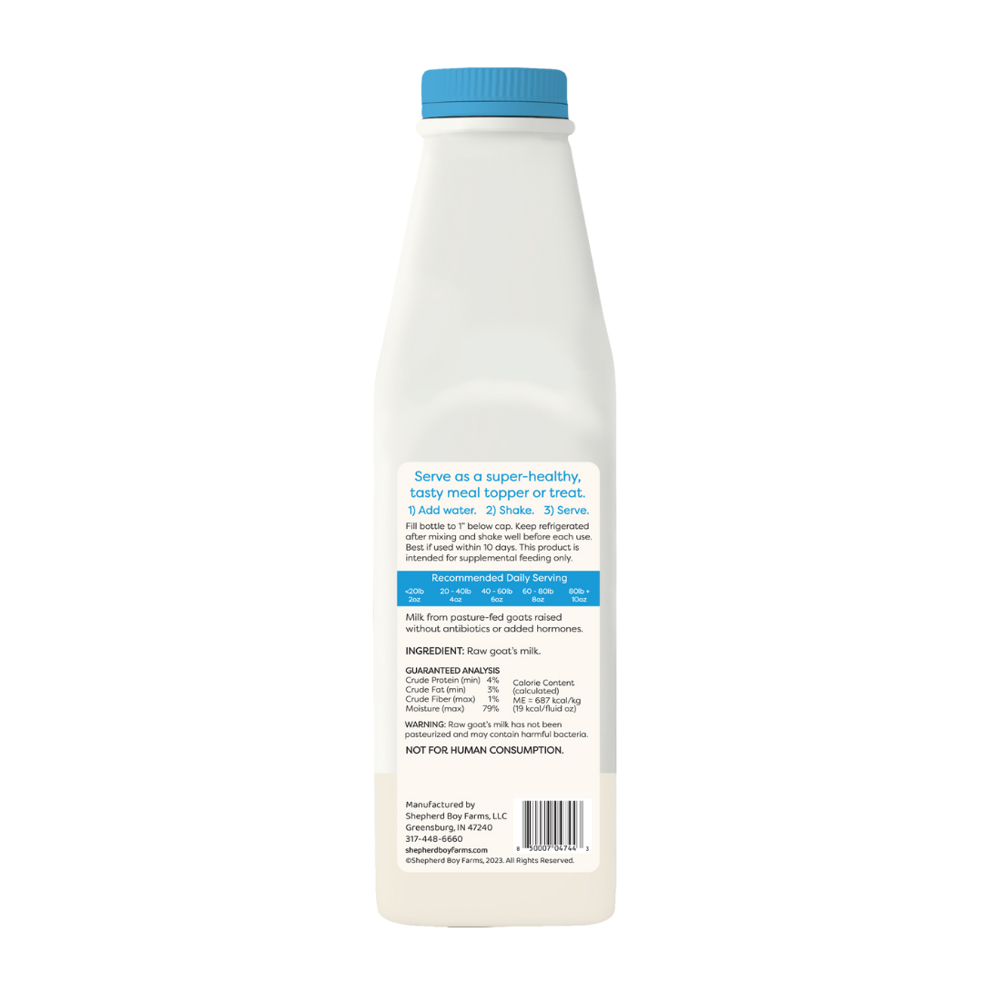 Freeze Dried Raw Goat's Milk - Classic