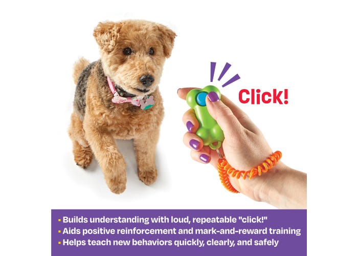 Smarty Pooch!™ Training Clicker: Bone
