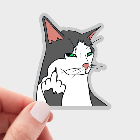 F*ck You Cat Sticker