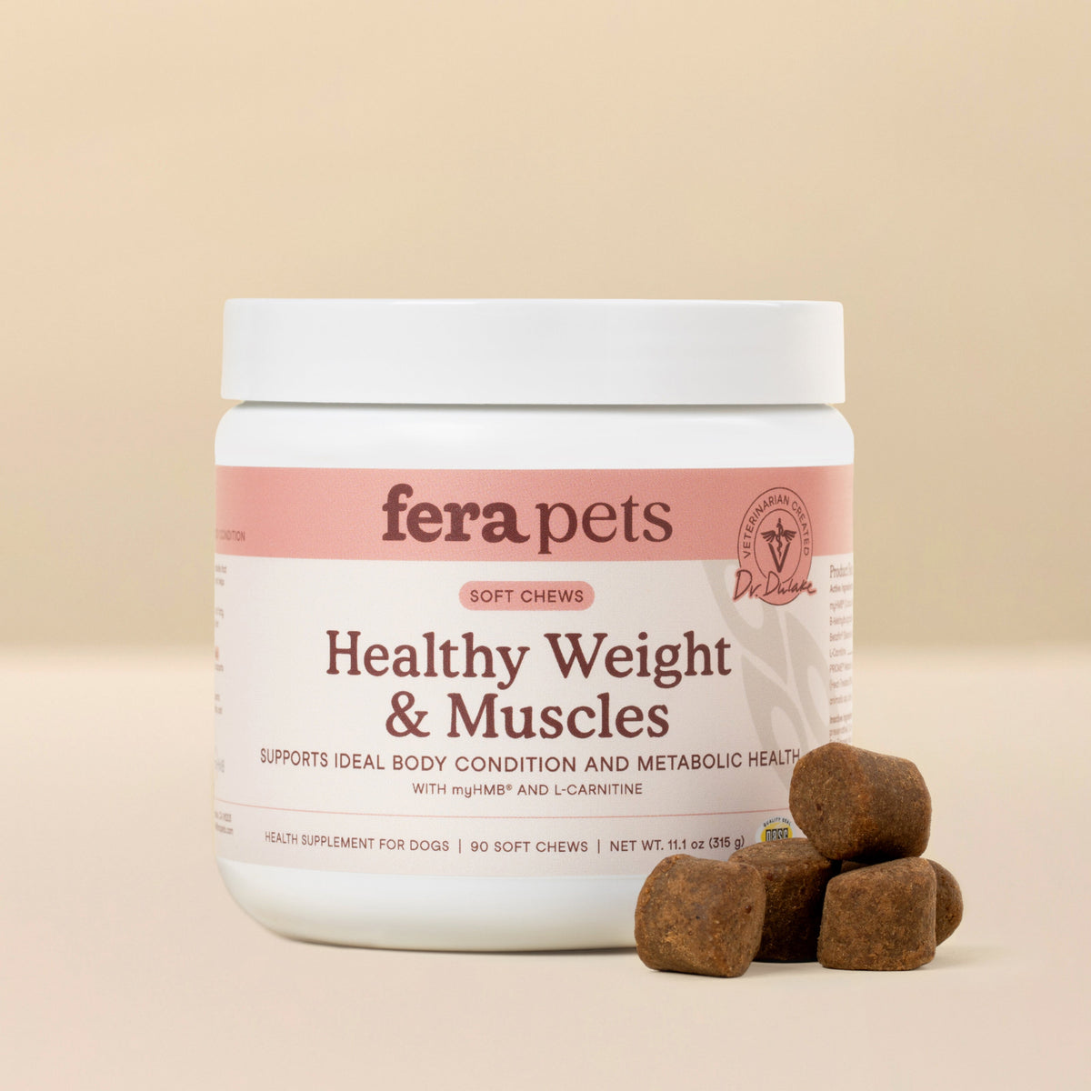 Fera Pets Healthy Weight & Muscles Soft Chews for Dogs