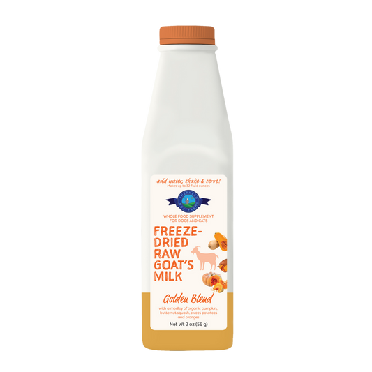 Freeze Dried Raw Goat's Milk - Golden Blend
