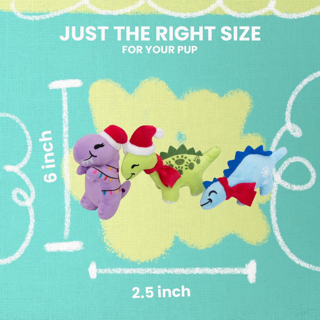 Christmas Dinos 3 Pack