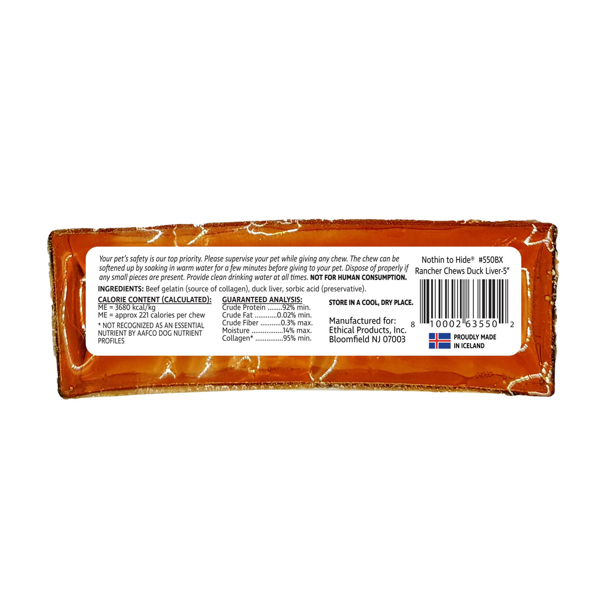 Nothin' To Hide Rancher Chew - Duck Liver