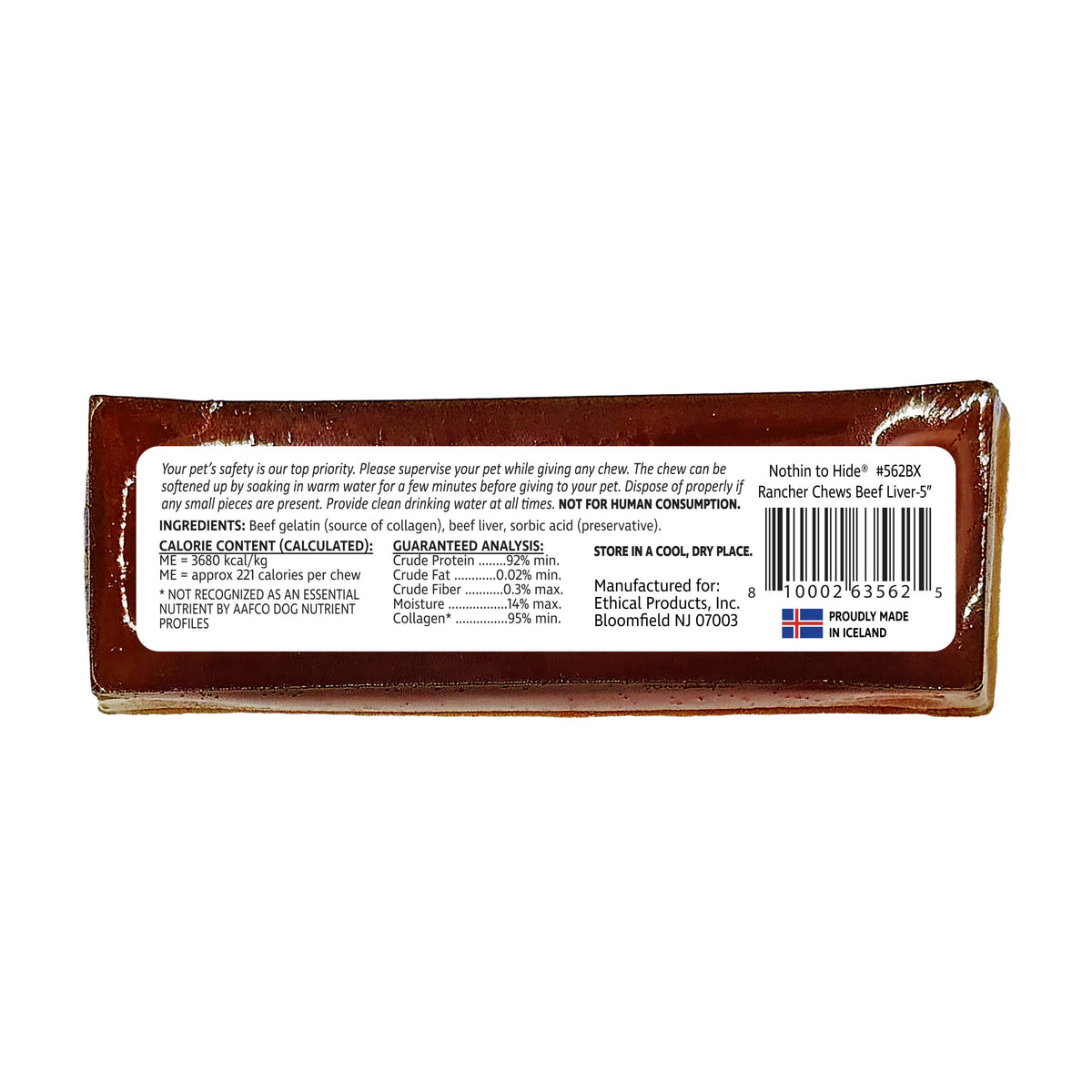 Nothin' To Hide Rancher Chew - Beef Liver