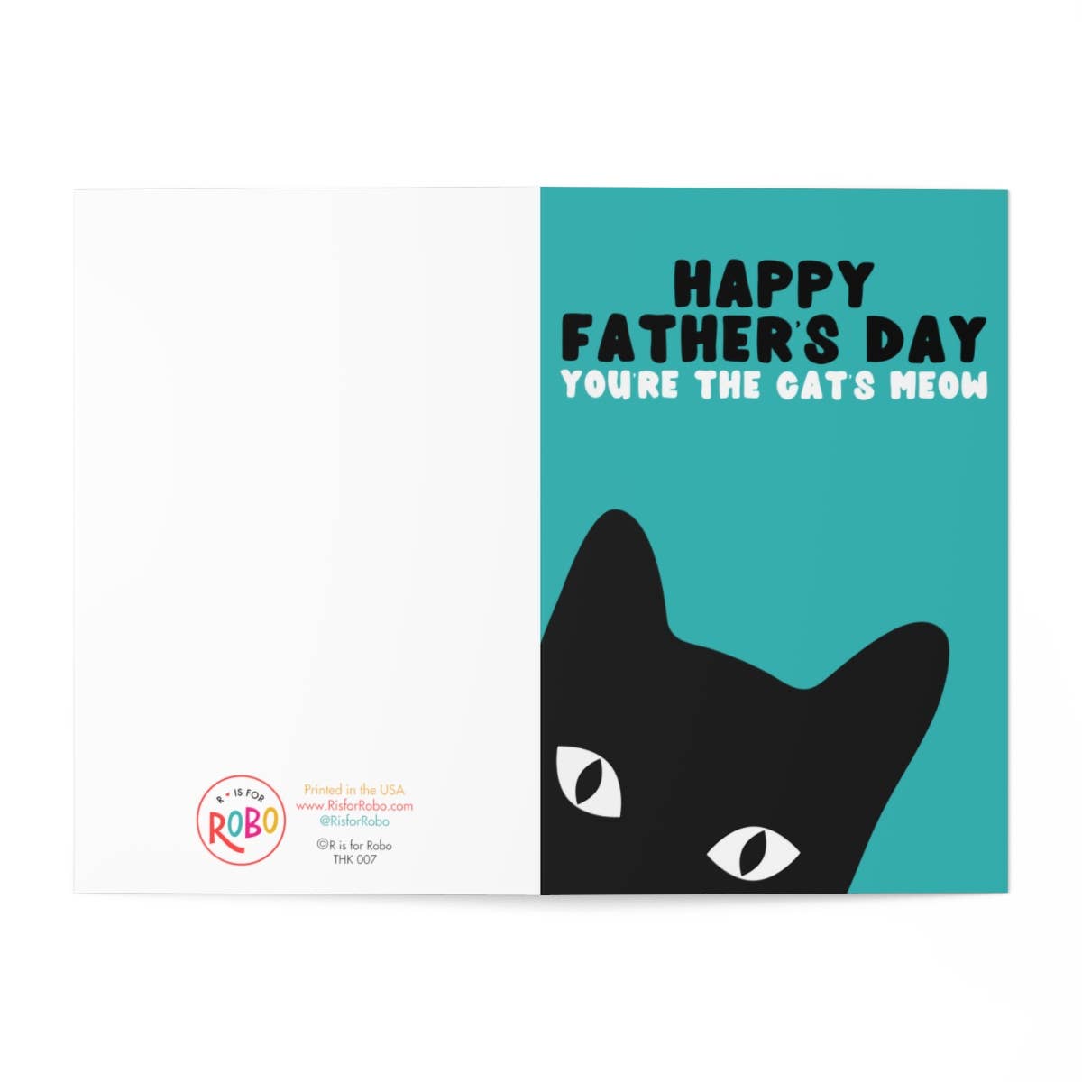 You're the Cat's Meow Father's Day Card