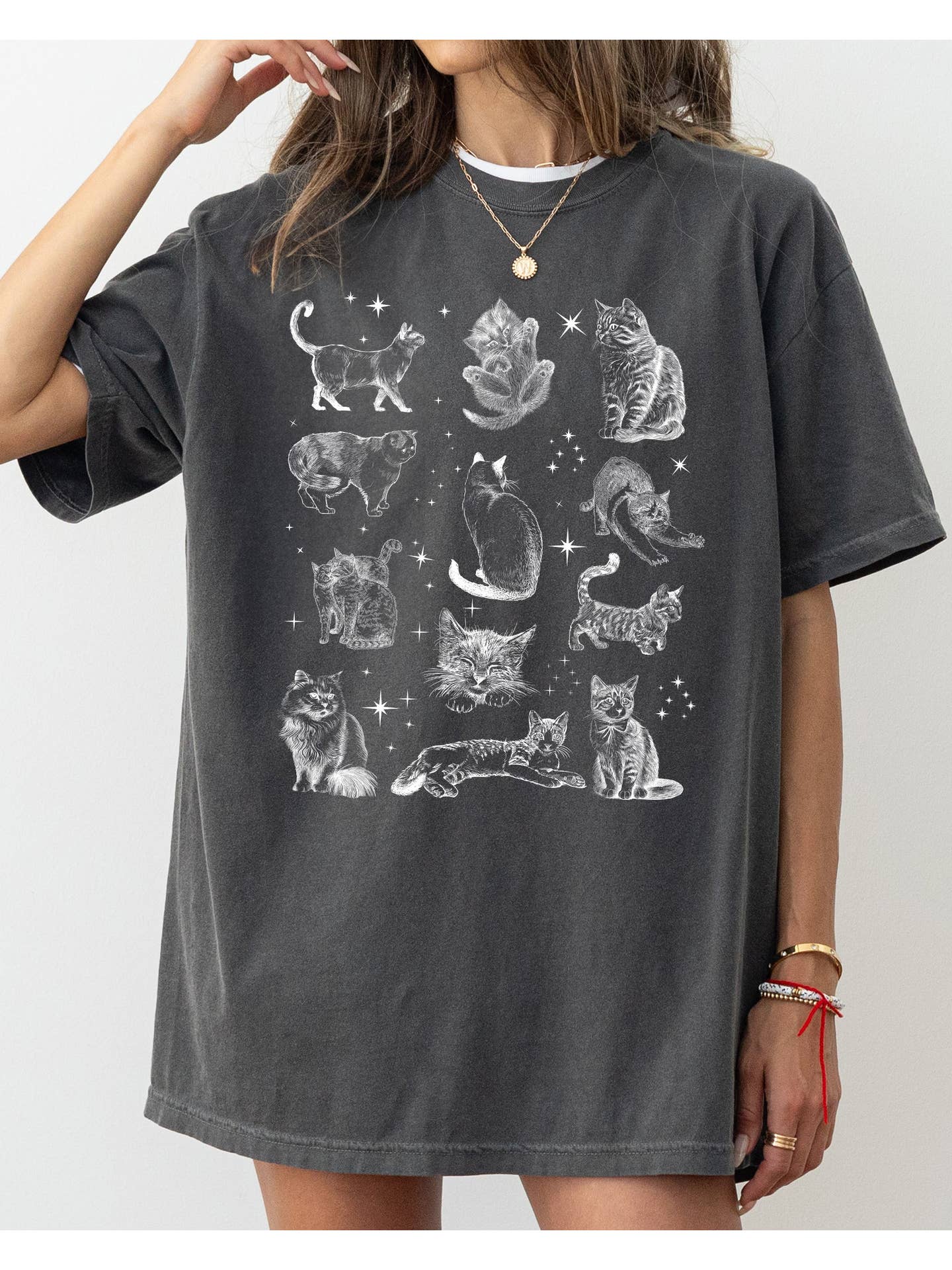 Magical Cats Vintage Kitten Shirt