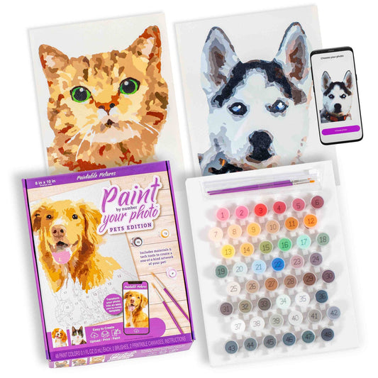 Paint Your Photo By Number | Pets Edition
