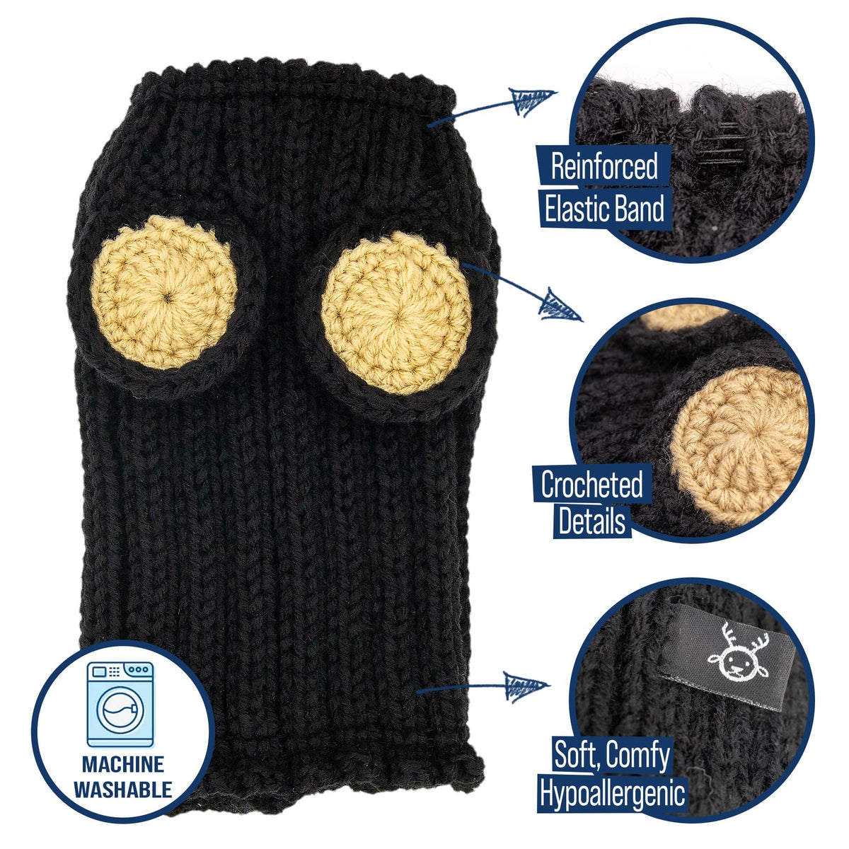 Black Bear Dog Snood