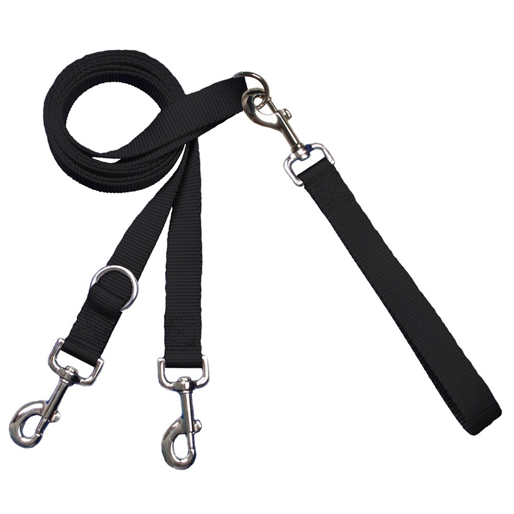 Euro Dog Leash For Freedom No-Pull Dog Harness - Black