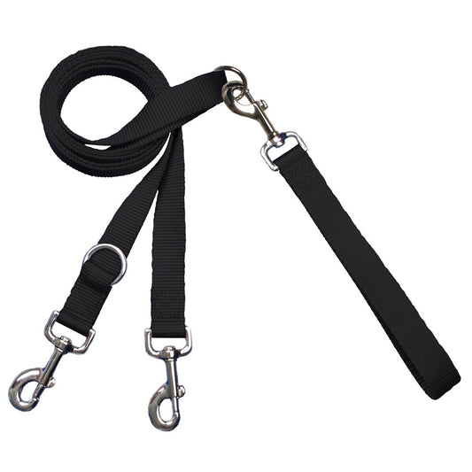 Euro Dog Leash For Freedom No-Pull Dog Harness - Black