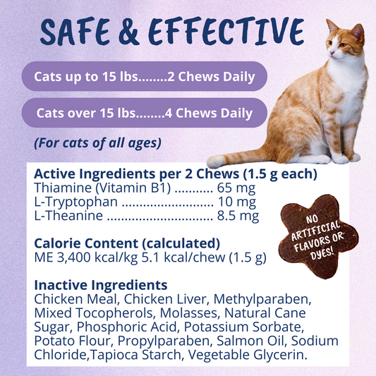 Calming Soft Chews for Cats