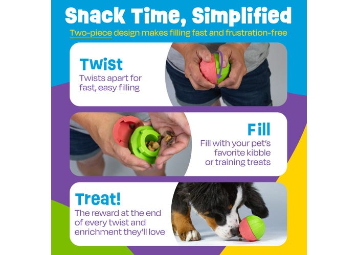 Tough & Tumble 2-Piece Watermelon Dog Toy