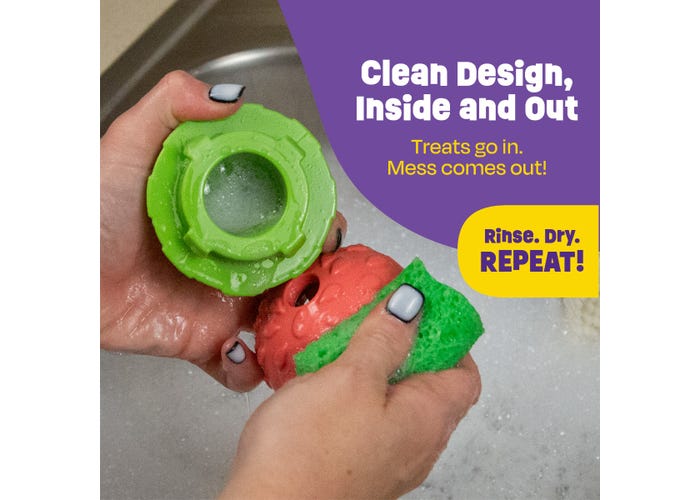 Tough & Tumble 2-Piece Watermelon Dog Toy