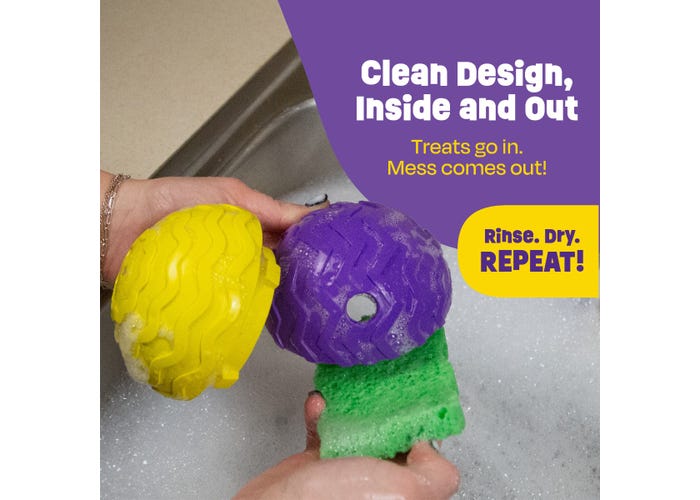 Tough & Tumble 2-Piece Texture Ball - Large
