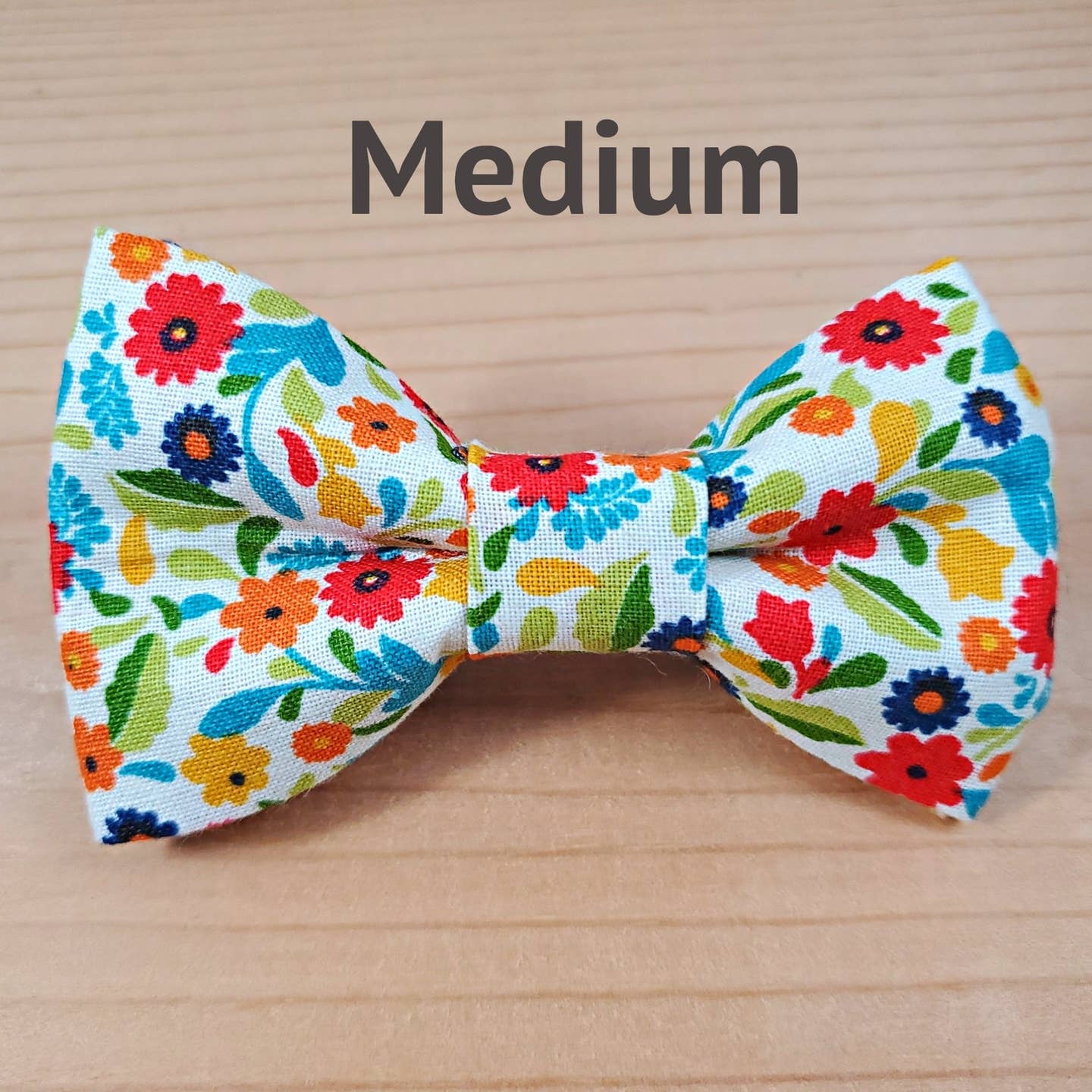 Vintage Floral Bow Tie