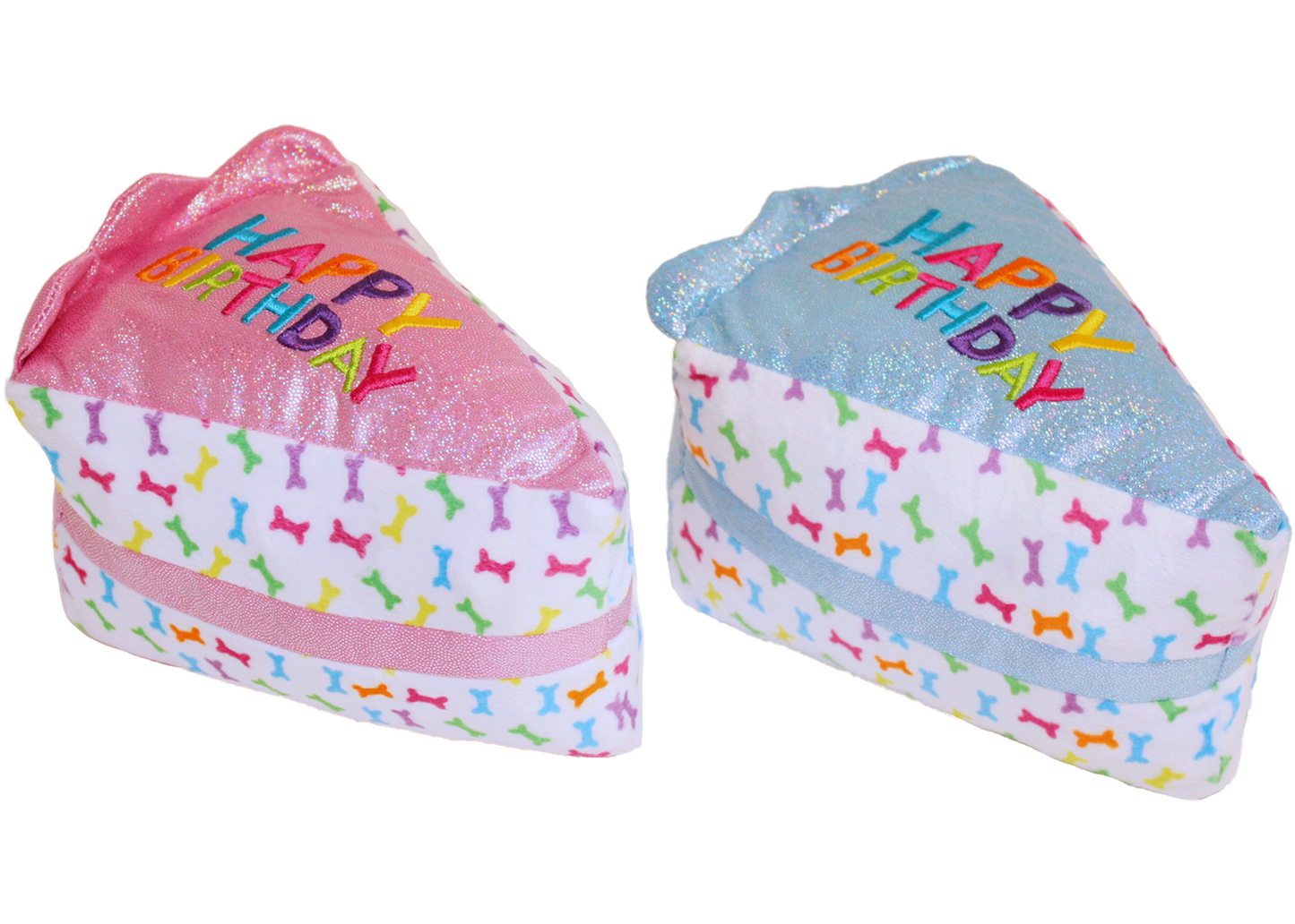Pink Birthday Cake Squeaky Toy