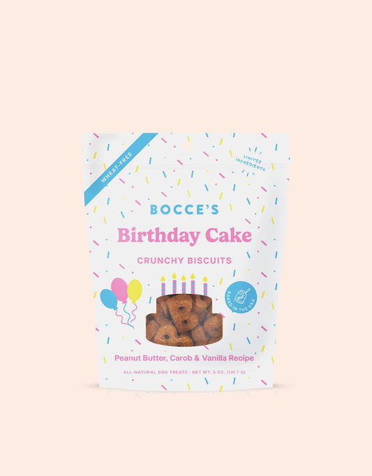 Bocce's Bakery Birthday Cake Dog Biscuits