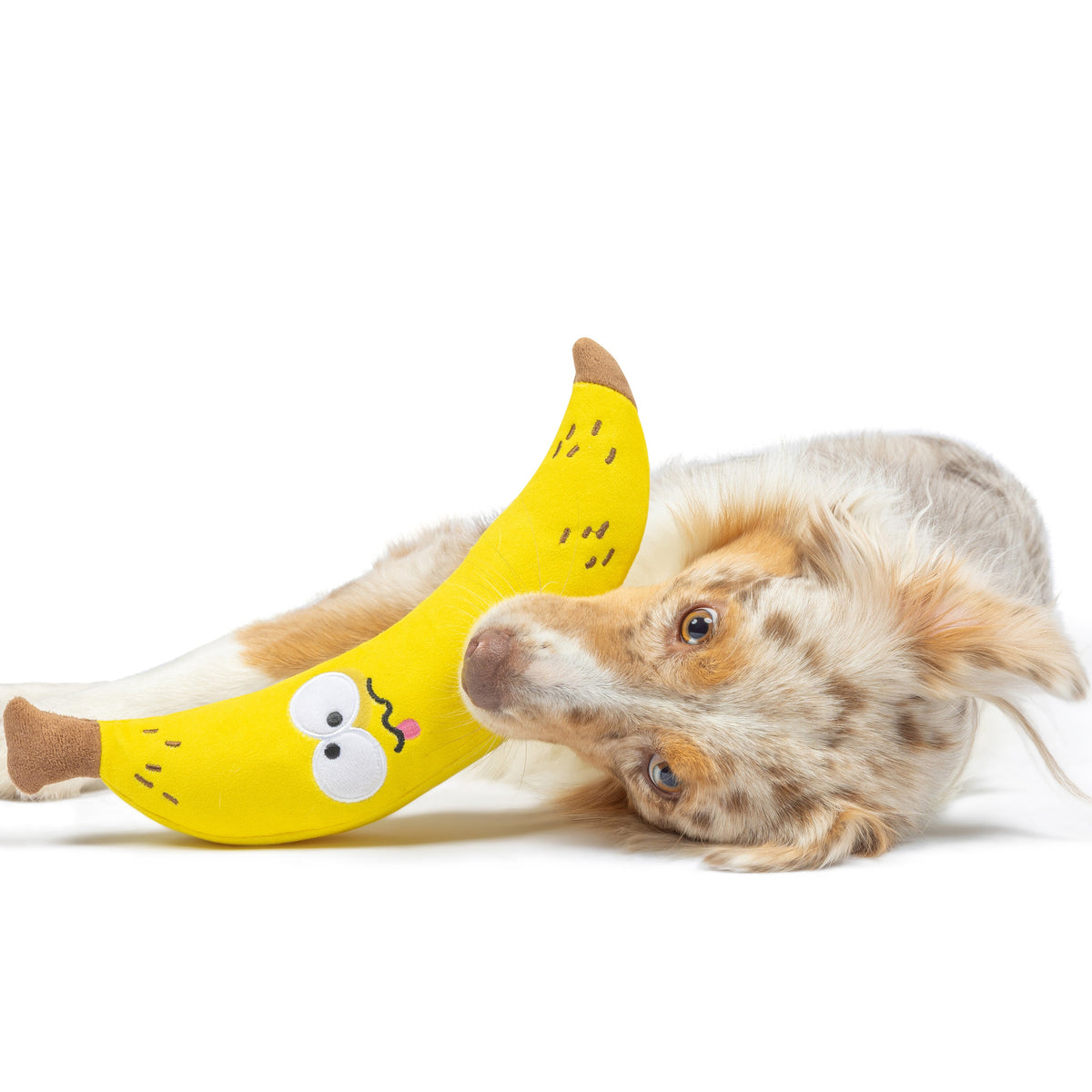 Bruiser Banana Dog Toy - Small 9"