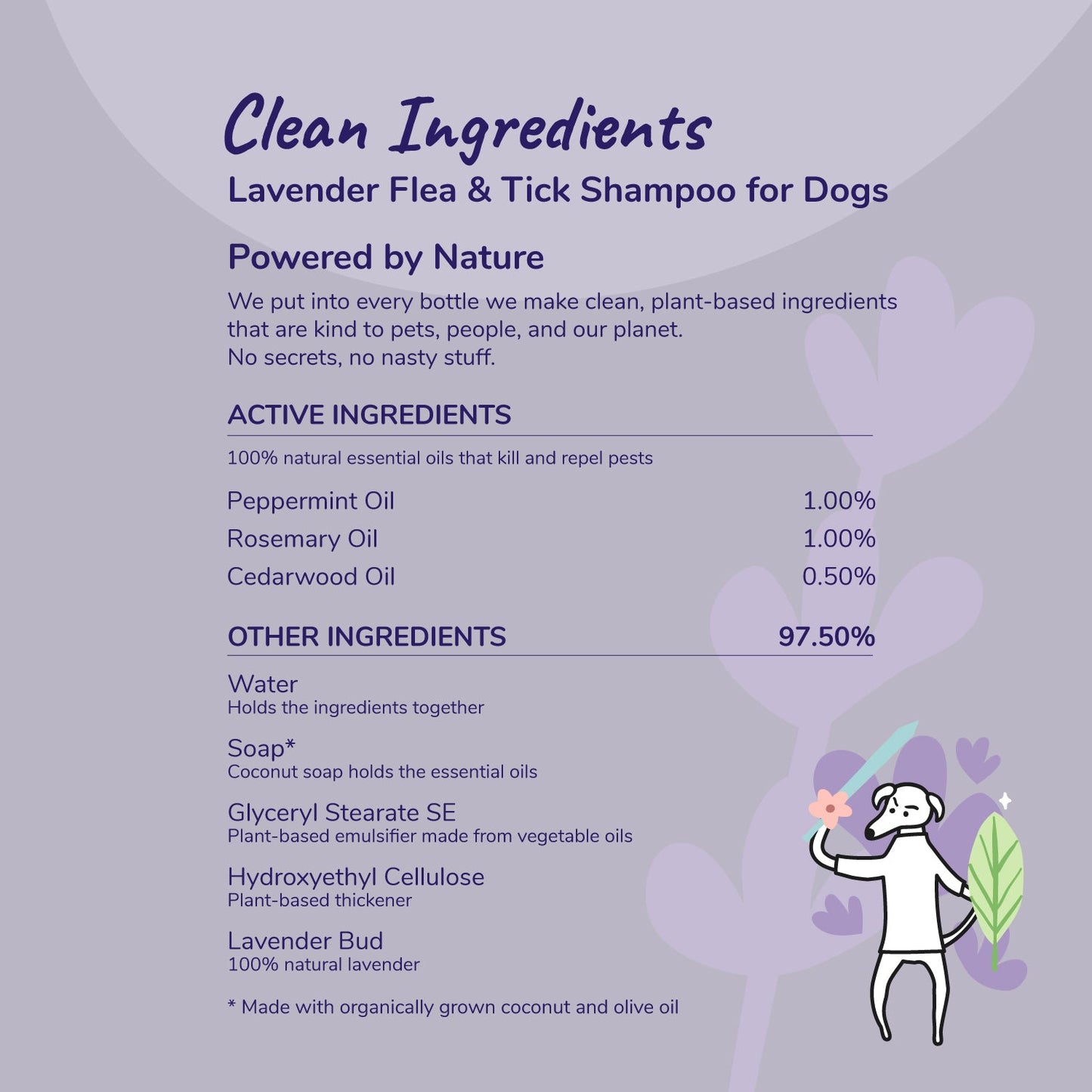 Kin+Kind Flea & Tick Shampoo for Dogs