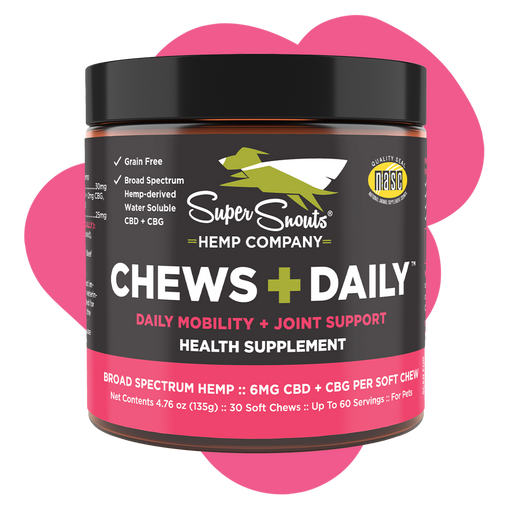 Chews Daily Mobility Support Hemp Chew - 30 ct
