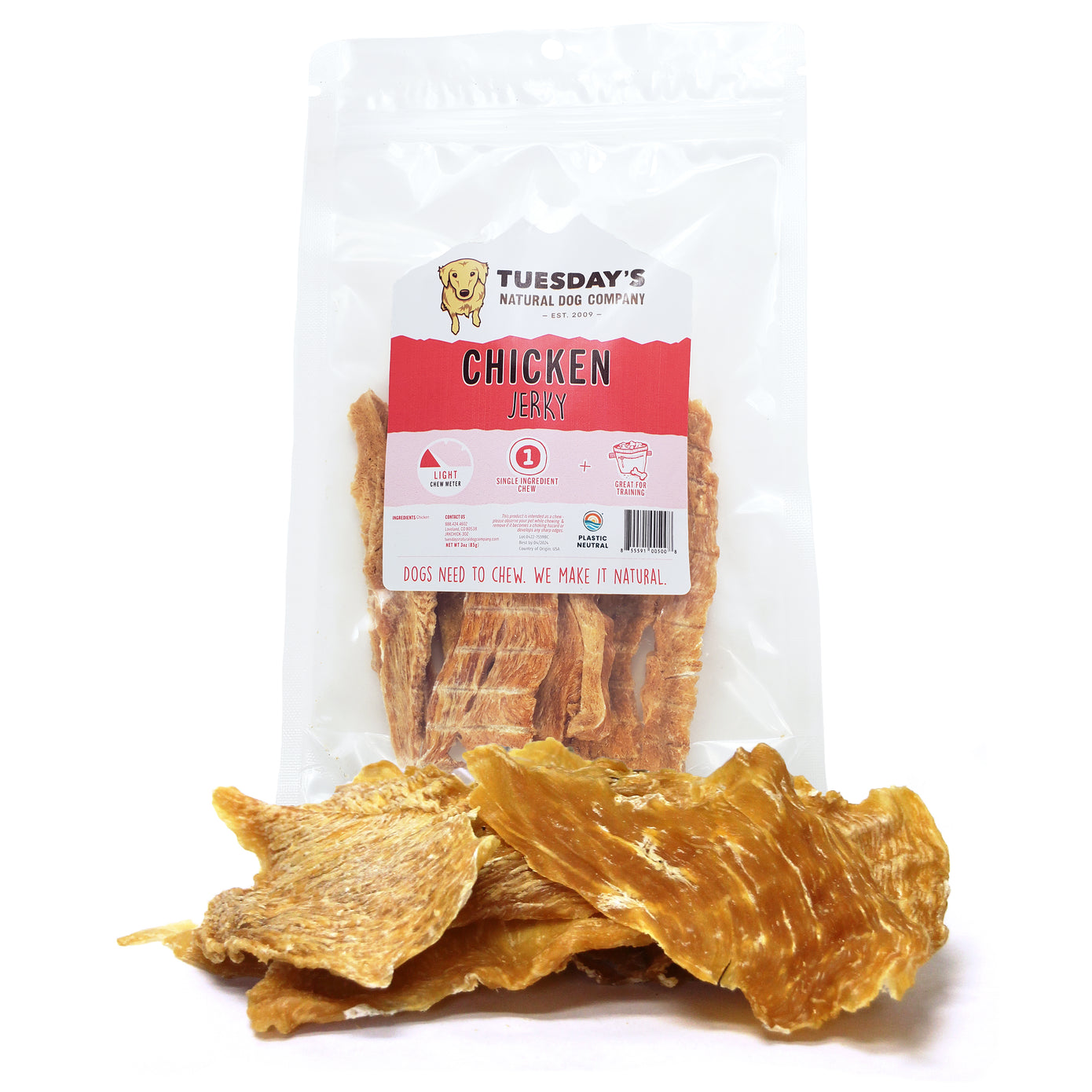 USA Chicken Jerky - 3 oz