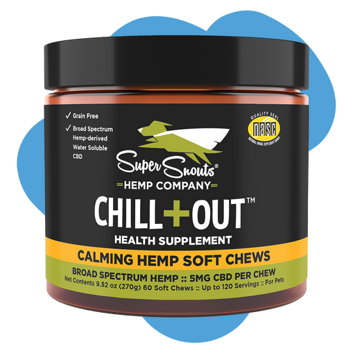 Chill + Out Calming Hemp Chews - 60 ct